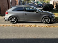 Audi S3 2014 Grey 3dr REVO STAGE 3 491bhp Upgraded Breaks Upgraded MiB Stereo