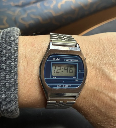 Vintage audel lcd quartz - lcd,