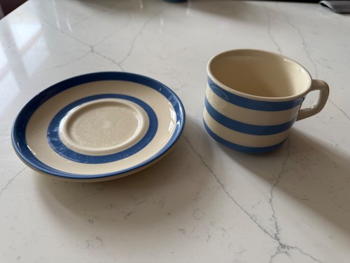 Vintage green cornishware - vintage,
