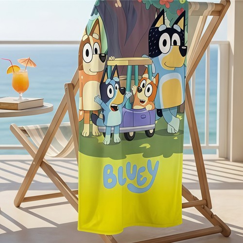 Bluey boys girls kids beach - &,