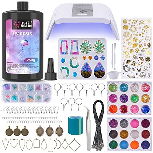 Resin kit with - lamp,, 153pcs