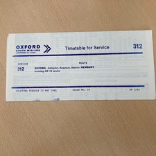 Oxford. South. Midland.   Bus