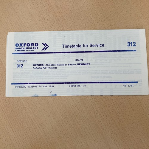 Oxford south midland bus - midland.,