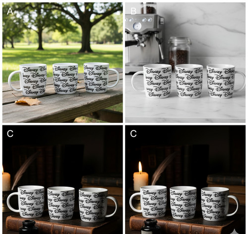 Disney white logo mug - disney,