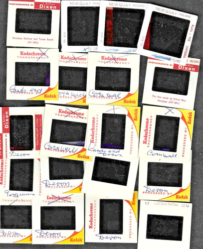 Colour slides devon - x, &