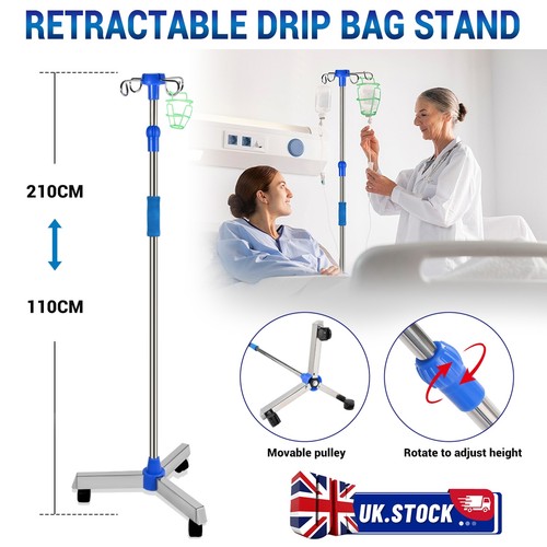 Portable pole drip bag - portable,