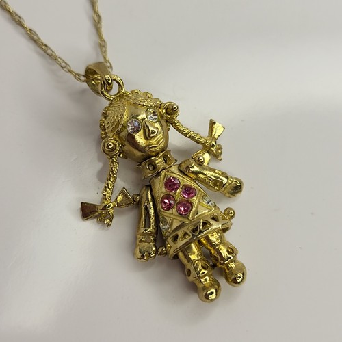 9ct gold ragdoll - 9ct,