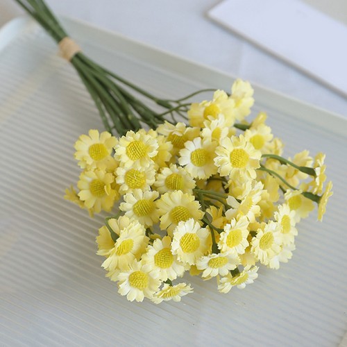 Silk artificial chamomile - artificial,