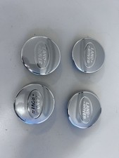 LAND ROVER/RANGE ROVER SET OF 4 SILVER WHEEL CENTRE CAPS LR094546