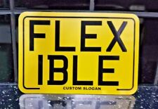 Flexible 6X4 Blank Motorcycle Novelty Plate Bike Plate NUMBER PLATE  