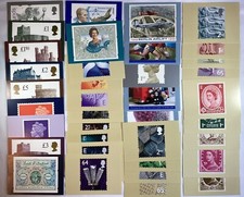 PHQ Postcards Royal Mail Definitives D1 to D35 - Choice of 35 sets - Unused