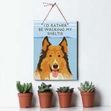 Shetland Sheepdog Sheltie Sign