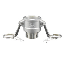 Stainless Steel 316 For Homebrew Camlock Hose Fittings Adapter MPT SS316 Barb