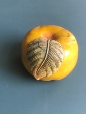 1920's Celluloid (Early Plastic) Novelty Retractable Apple Tape Measure