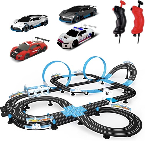 Slot car race track set - slot,