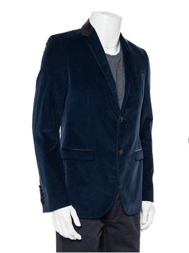 Gucci corduory leather trim - ,