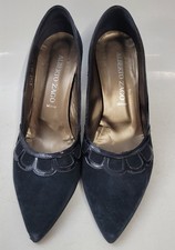 Alberto Zago Heels Black Suede