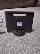 Sony RDP-M5iP Portable Bluetooth Speaker Dock for iPod/Phone and 3.5mm Device.