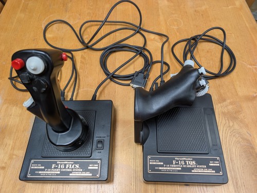 Thrustmaster flcs f 16 - f-16, &