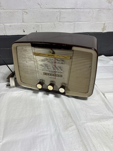 Vintage murphy valve radio - vintage,