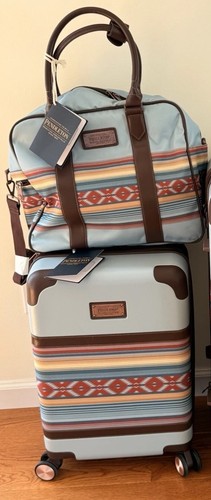 Pendleton blue aztek luggage - pendleton,