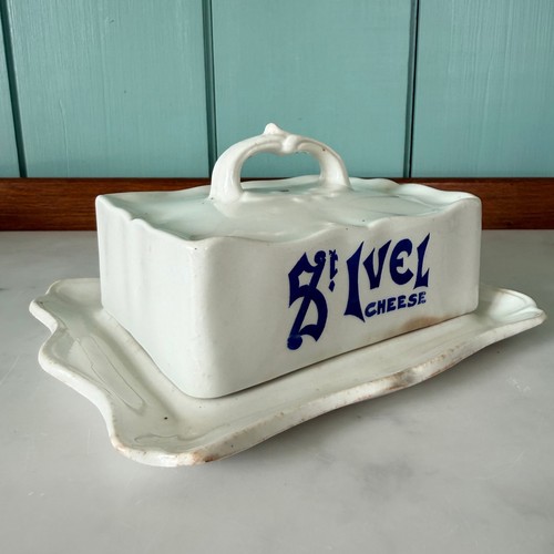 Antique ivel cheese dish by - antique,