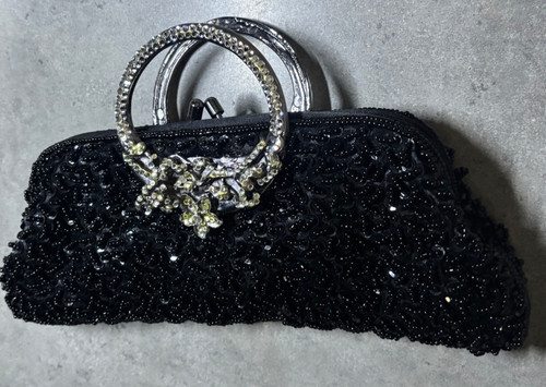Black beaded rhinestone - beaded/rhinestone, lord
