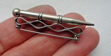 UNUSUAL VICTORIAN NOVELTY PROPELLING PENCIL BROOCH!