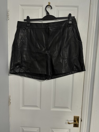Primark black faux leather