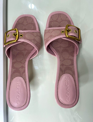 Coach pink signature canvas - signature,