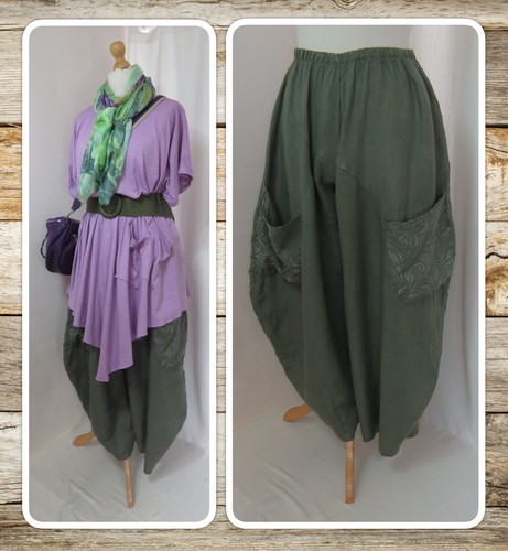 Bnwt lagenlook khaki green - bnwt,