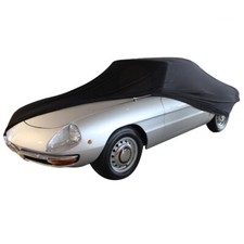 Indoor car cover fits Alfa Romeo Spider Aerodinamica Series 3 Bespoke Black