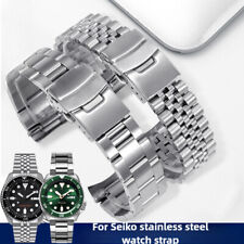 Premium Stainless Steel Watch Band Metal Watch Straps Mens 20 22 24mm for Seiko
