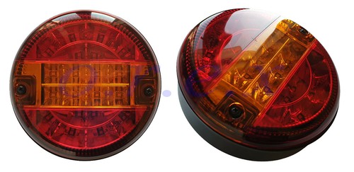 Led hamburger rear - 2x,
