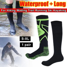 Waterproof Socks Breathable Sports Hiking Wading Camping Winter Skiing Sock long