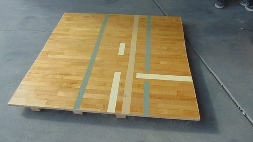Wood gym floor - wood,
