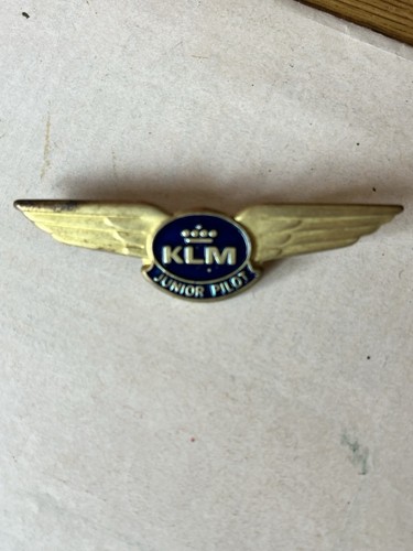 Klm junior pilot wings - junior,