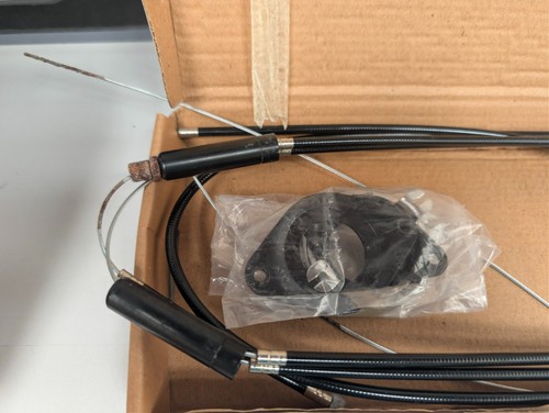Damaged bmx gyro brake - , cable