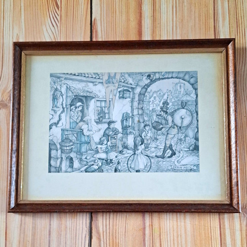 Vintage 1972 anton pieck - 1972,