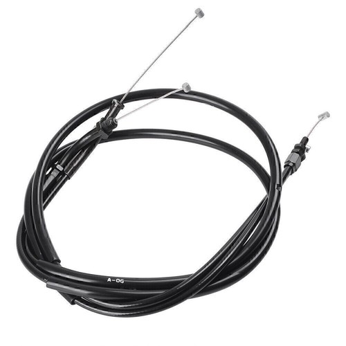 Throttle cable black - throttle, for