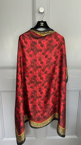 Ladies scarf cheetah leopard - cheetah,