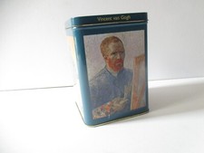 Vincent Van Gogh Collectable  Biscuit Tin Pre-Owned.
