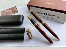 ST DuPont Olympio Vertigo chinese lacquer Rollerball , pencil pen set