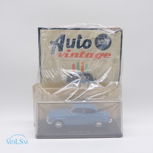 1970 saab blue model car - 1970,