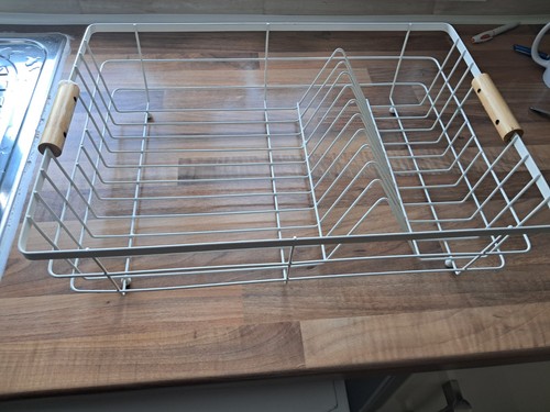 Dunelm bamboo dish drainer - bamboo,