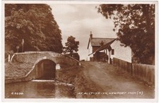 AT ALLT-YR-YN, NEWPORT, MON - REAL PHOTO POSTCARD (ref 2407/17)