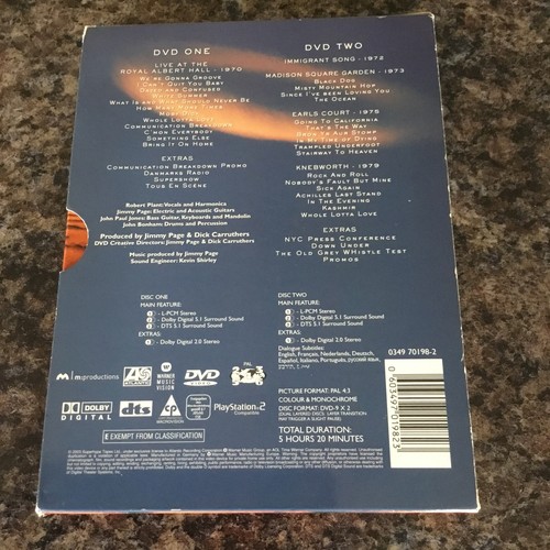 Led zeppelin dvd - dvd, set