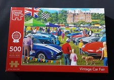 Vintage Car Fair Jigsaw Puzzle by Corner Piece (500 Pieces)