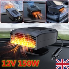 150W Car Heater 12V Windshield Heating Fan Defogger Defroster Demister Portable