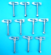 10 x Antiluce M12 x 75mm Drop Catch Lock Tail Gate Fastener Trailer #NO WASHER